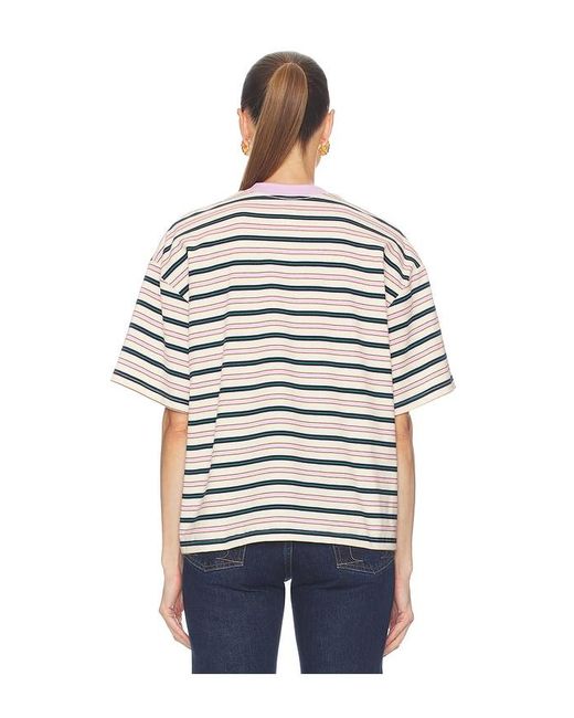 Helsa Blue The Boxy Tee
