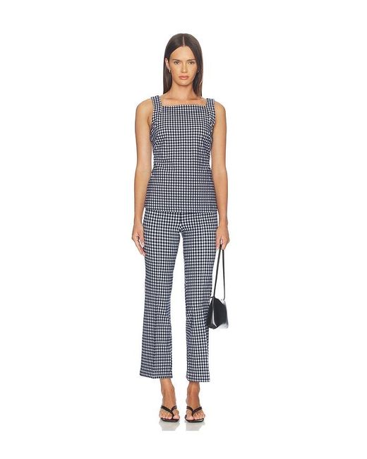 Spanx Blue Pintuck Kick Flare Pant