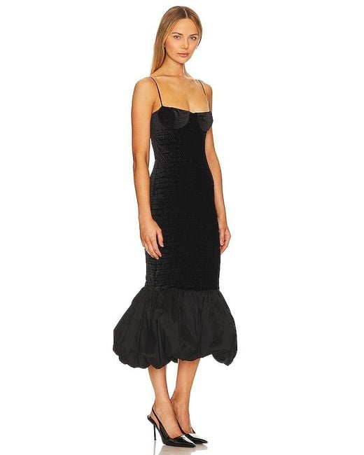 Nbd Black Dahlia Midi Dress