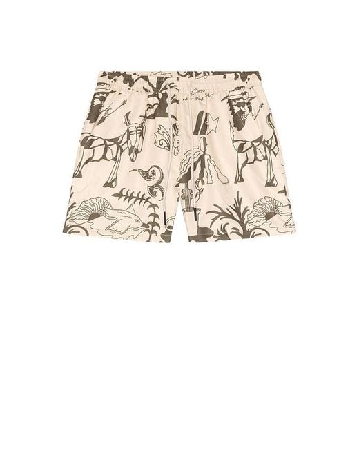 Oas Natural Poplan Swim Shorts for men