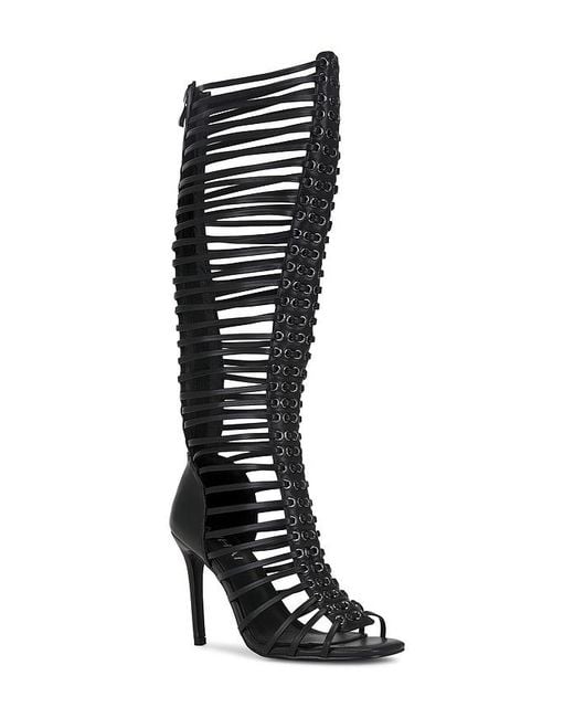 Nii HAI Black Lock Up Heel