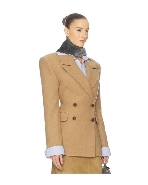 Helsa Natural Italian Wool Blend Blazer