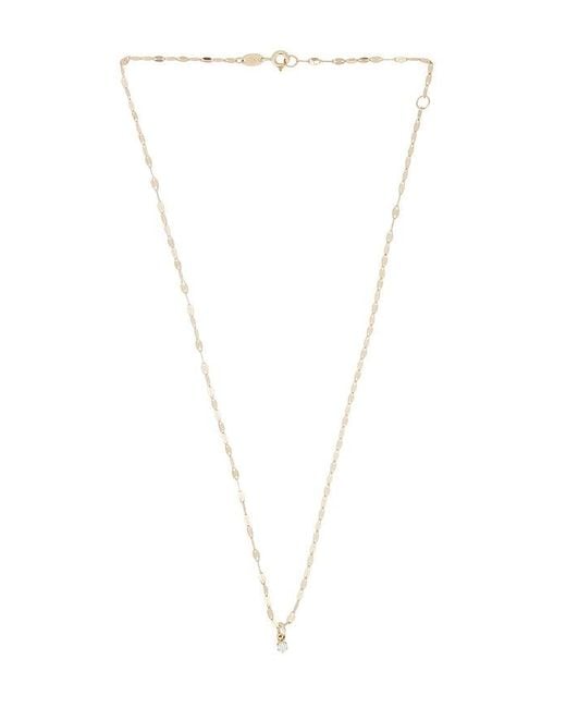 STONE AND STRAND White Fairy Lights Diamond Choker