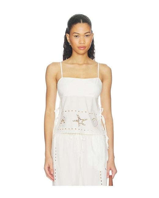 Tularosa White Nora Top