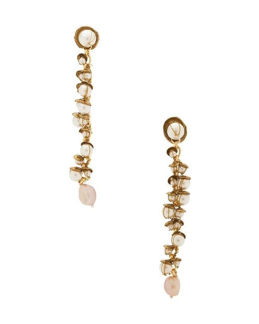 Deepa Gurnani Metallic Nani Earrings