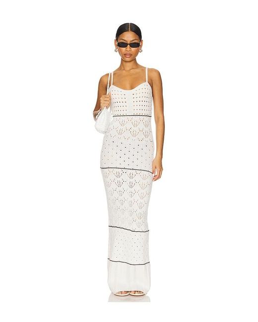 chinese dress ladies Estella Organza Maxi Dress by Hale Bob – Jilli Boutique main image 0