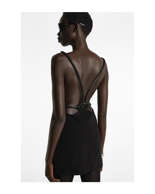REVOLVE LOS ANGELES Black Adelina Mini Dress