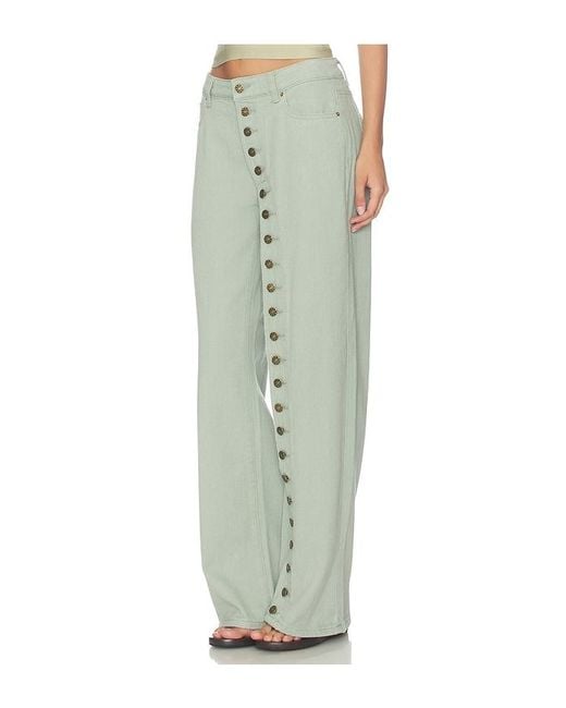 Lioness Green Penny Jeans