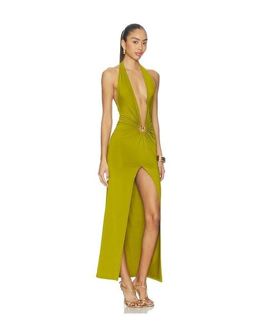 superdown Yellow Cambri Maxi Dress