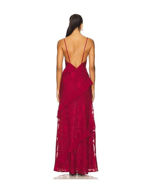 House of Harlow 1960 Red X Revolve Kelly Gown