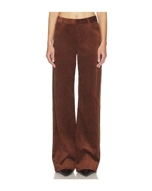 Magda Butrym Brown Wide Leg Trouser