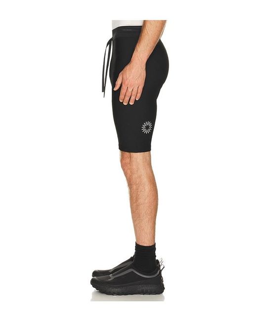 Paradise Zero Black Ribbed Half Tight for men