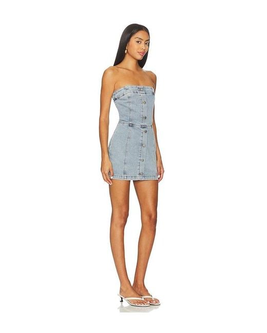 Amanda Uprichard Blue Scorpio Skort Romper