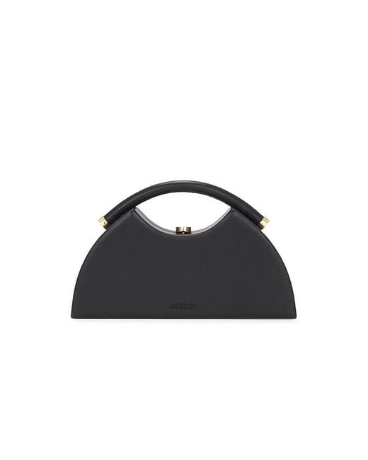 Cult Gaia Black Marjani Top Handle Bag