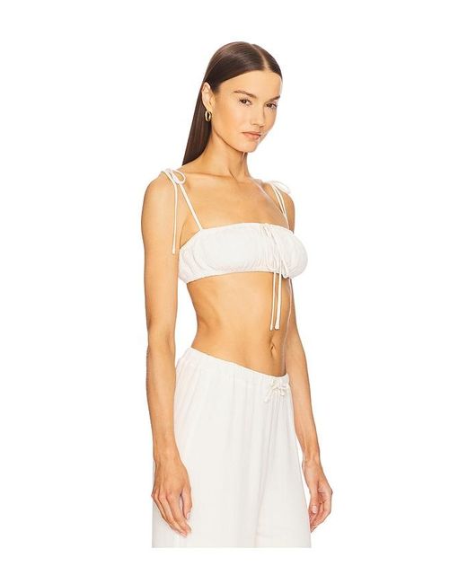 LOBA White Greta Top