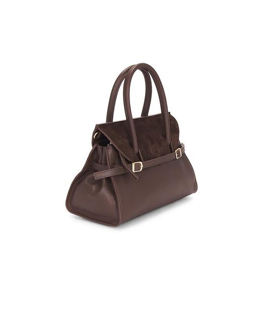 Jonathan Simkhai Brown Small River Top Handle Bag