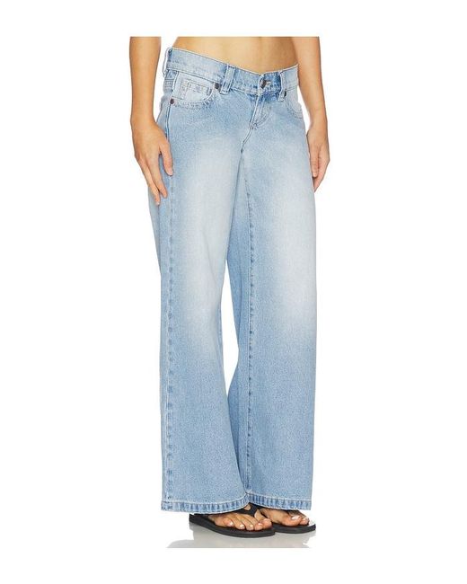 A.Brand Blue 00 Wide Leg Jeans