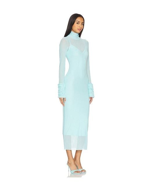 AFRM Blue Ariel Dress