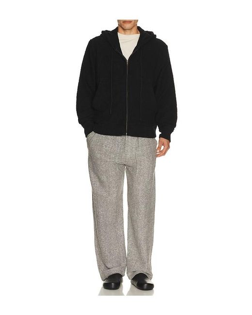 Isa Boulder Black Node Zip-Up Jacket for men