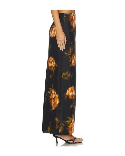 Clea Orange Morgan Skirt