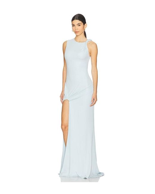 Camila Coelho White Azores Gown