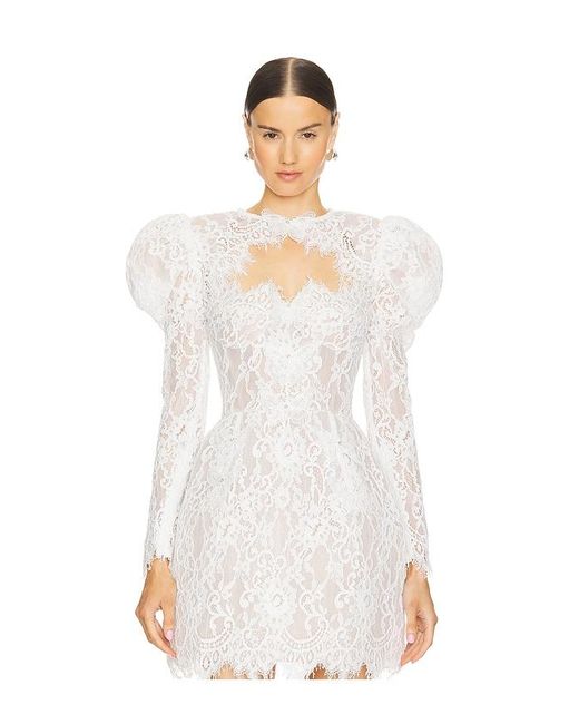 Bronx and Banco White Colette Blanc Lace Bolero