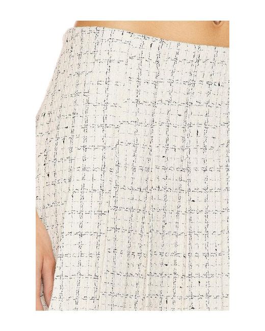 Astr White Zoela Skirt