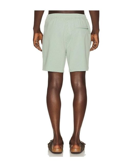 Marine Layer Multicolor 6 Lined Sport & Swim Short for men