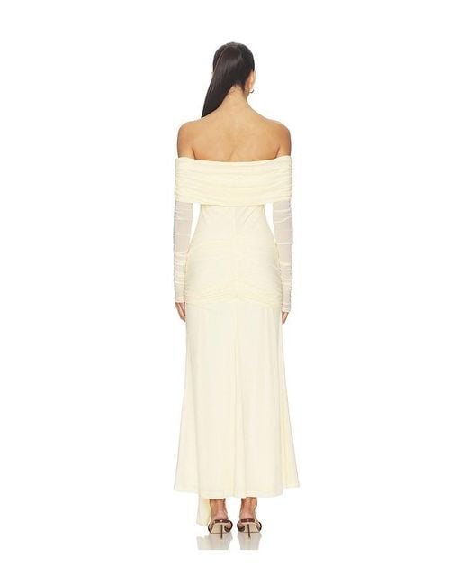 Bardot White Selina Tie Front Mesh Dress