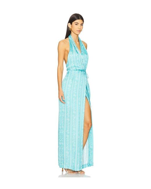 Maxivestido Alesia En Color Azul Talla En Sabina Musayev de color Blue