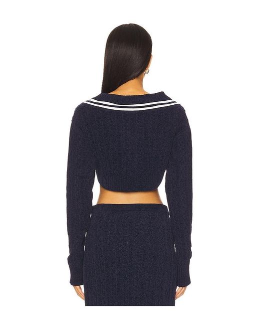 PULL en Navy we11done en coloris Blue