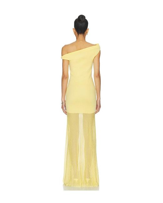 SER.O.YA Metallic Maxime Dress