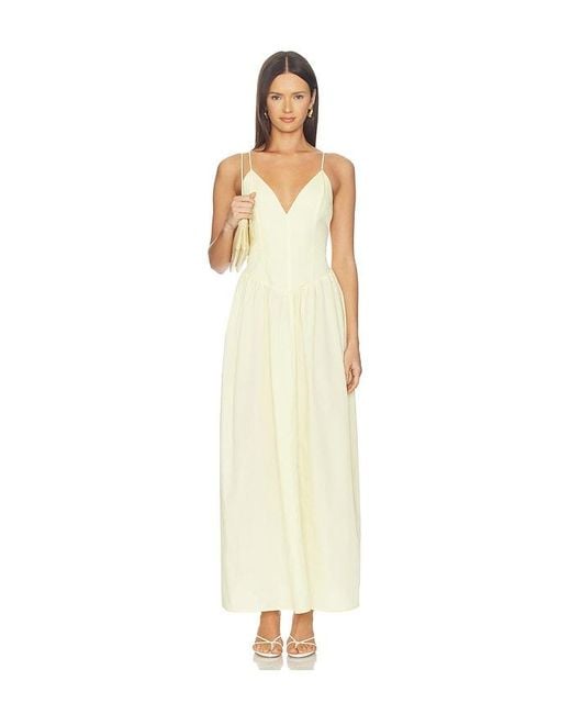 ALL THE WAYS White Adia Maxi Dress