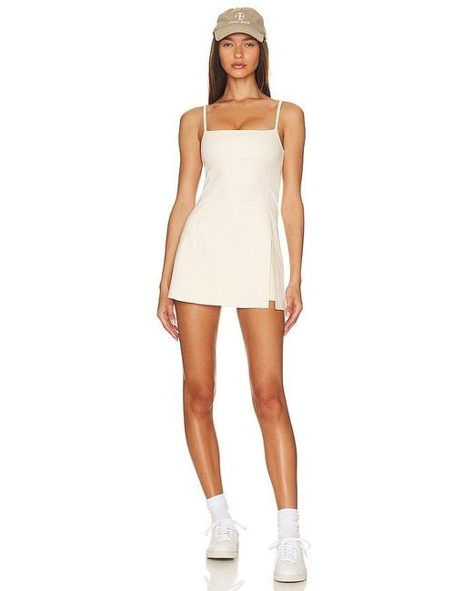 WellBeing + BeingWell White Movewell Astrid Dress