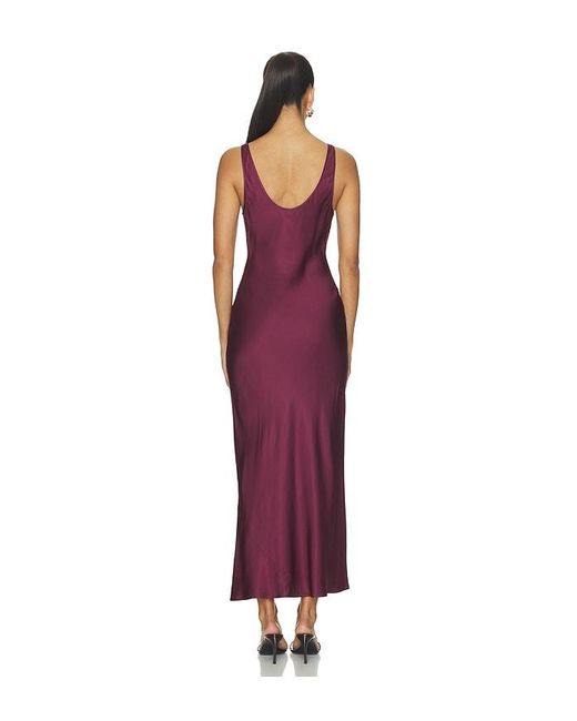 L'Agence Purple 'Agence Akiya Dress