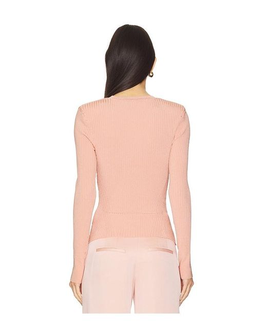 Veronica Beard Pink Acara Pullover