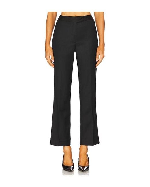 IVY & OAK Black Polina Rose Tuxedo Trousers