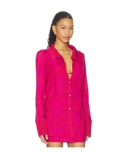 ViX Pink Lara Shirt