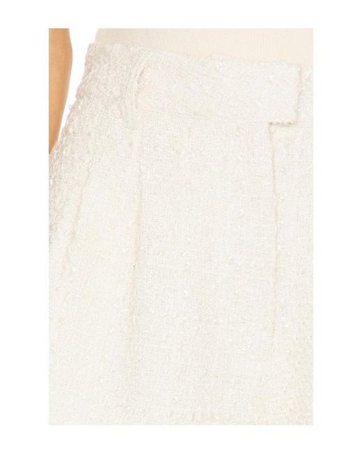 OSIS STUDIO White Halle Shorts