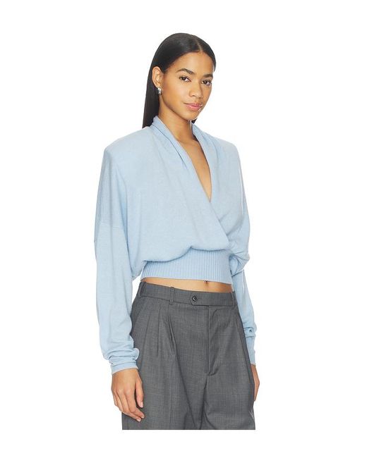 Ronny Kobo Blue Solange Sweater