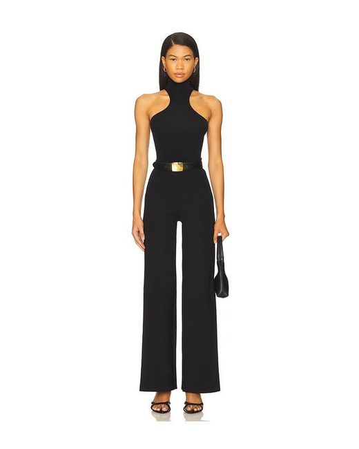 Commando Black Neoprene Wide Leg Pant