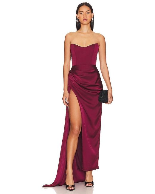 Katie May Red Bita Gown