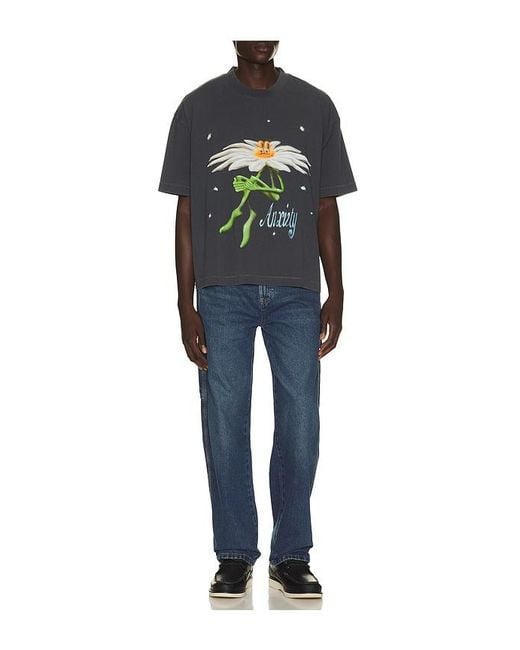 JUNGLES Blue Anxiety Flower Tee for men