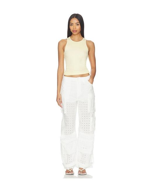 Steve Madden White Duo Pant