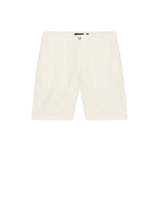 Vince White Patch Pocket Drawstring Short for men