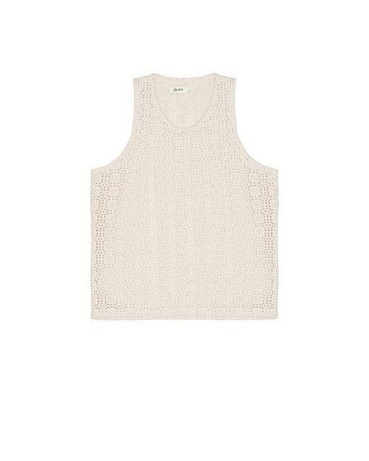 Bather Multicolor Lattice Tank Top for men