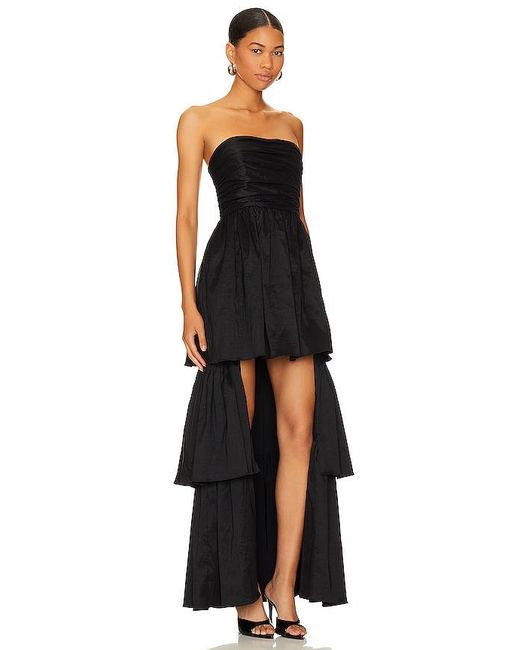 Lovers + Friends Black Michie Maxi Dress