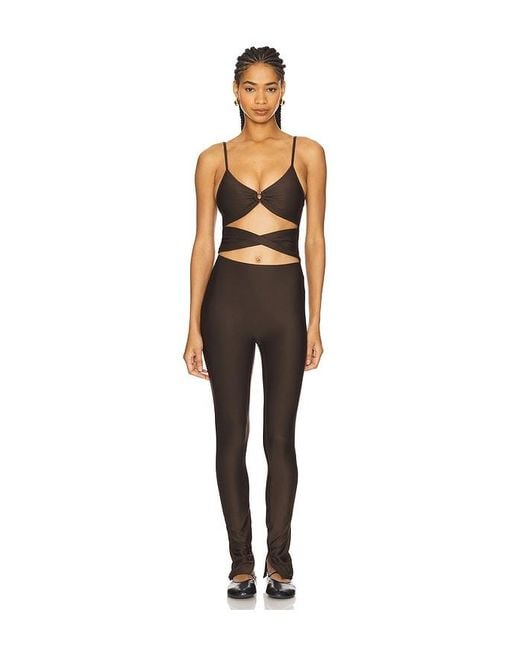 Alo Yoga Black Airlift A-List Onesie