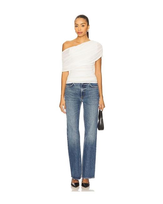 Lovers + Friends White Sabryna Top