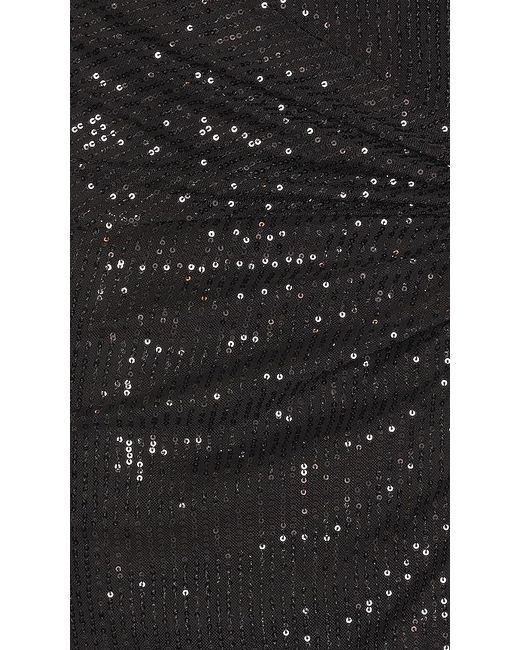 superdown Black Chrissy Slit Maxi Dress